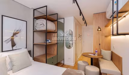 Kitnet / Stúdio à venda na Rua Doutor Pedrosa, Batel, Curitiba, 17 m2 por R$ 450.000