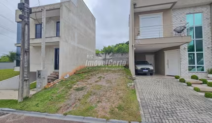 Terreno em condomínio fechado à venda na Rua Valdomiro Rodrigues, Tatuquara, Curitiba, 98 m2 por R$ 270.000