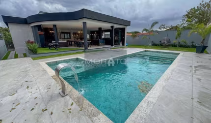 Casa Alto Padrão com 4 suítes, 8 vagas de garagem, bairro bandeirantes (Pampulha)- Belo Horizonte