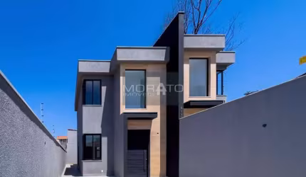 Casa geminada, 3 quartos, 1 suite com closet, 2 vagas, Bairro Santa Amélia