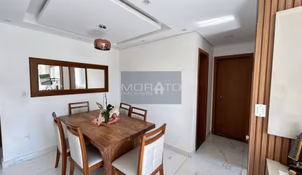 Excelente Apartamento de 02 quartos com suíte e 01 vaga todo mobiliado no Bairro Cabral