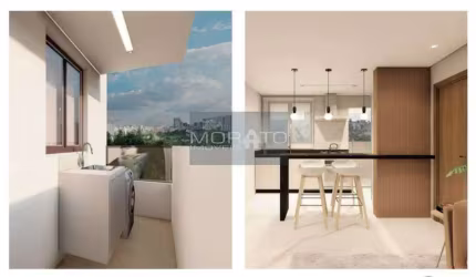 Apartamentos 2 Quartos, 1 Suíte e 1 Vaga de Garagem no Bairro Santa Branca