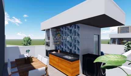 Cobertura de 03 quartos de 153m² , 02 banheiros e 02 vagas no Bairro Xangri-lá