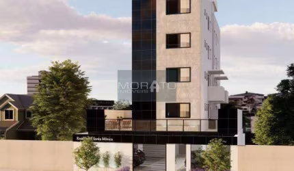 Apartamento 02 Quartos, Suíte, 1 Vaga de Garagem, Bairro Santa Mônica