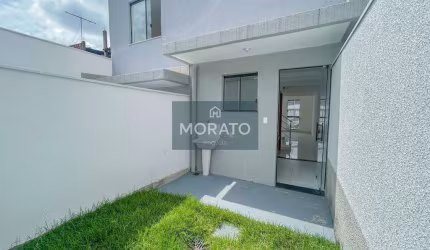 Casa 2 quartos sendo 1 suíte com 1 vaga no bairro São João Batista.