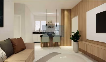 Apartamento na planta com 2 quartos sendo 1 suíte 1 vaga com elevador no bairro Santa Branca.