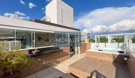 Cobertura 3 quartos, 2 vagas, hidromassagem, à venda no bairro Itapoã