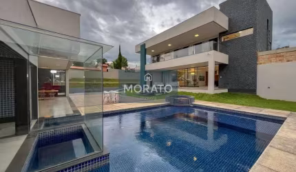 Casa no condomínio Aldeias do Lago com 5 quartos, 8 vagas, Esmeraldas, MG