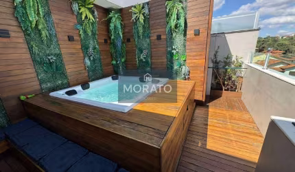 Cobertura 2 quartos, 1 suíte e 2 vagas de garagem, no Bairro Três Barras