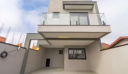 Sobrado novo 3 quartos, 3 vagas - Uberaba