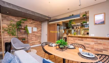 Apartamento 1 quarto, sacada - Portão