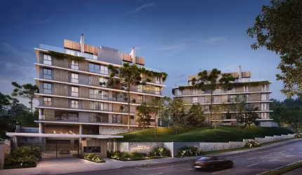 Cobertura duplex 4 suítes - no Mercês