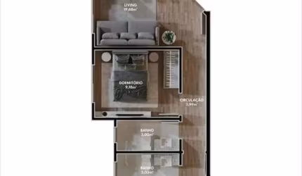 Apartamento com 2 quartos à venda na Rua Anitápolis, Jardim Iate Clube, Balneário Camboriú por R$ 743.400