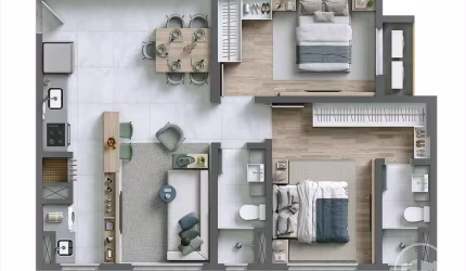Apartamento com 2 quartos à venda na Rua José Pereira Liberato, 1390, São João, Itajaí por R$ 650.000