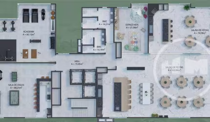 Apartamento com 3 quartos à venda na Rua José Gall, 1031, Dom Bosco, Itajaí por R$ 1.230.000