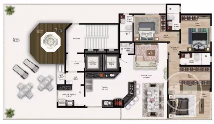 Apartamento com 3 quartos à venda na Rua 2850, 268, Centro, Balneário Camboriú por R$ 2.089.758