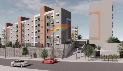 Apartamento com 3 dormitórios à venda, 59 m² - Rondônia - Novo Hamburgo/RS
