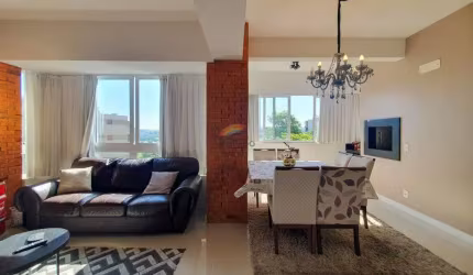 Apartamento mobiliado com 03 dormitórios, sendo 01 suíte e 2 vagas no Guarani - NH