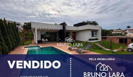 Casa com 3 dormitórios à venda, 255 m² por R$ 1.350.000,00 - Condomínio Serra Verde - Igarapé/MG