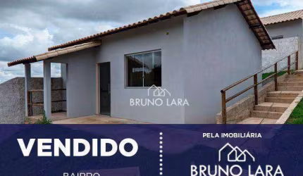 Casa com 2 dormitórios à venda, 60 m² por R$ 220.000,00 - Nossa Senhora da Paz - São Joaquim de Bicas/MG