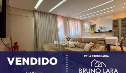 Apartamento com 3 dormitórios à venda, 93 m² por R$ 345.000,00 - Lago Azul - Igarapé/MG