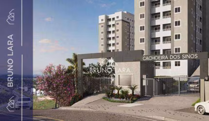Apartamento com 2 dormitórios à venda, 46 m² por R$ 245.000,00 - Cachoeira - Betim/MG