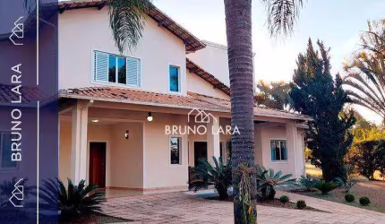 Casa com 5 dormitórios para alugar, 450 m² por R$ 6.925/mês - Condomínio Fazenda Solar - Igarapé/MG