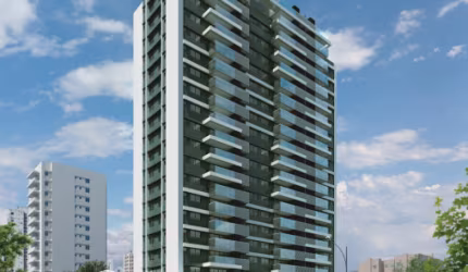 Apartamentos de 3 quartos, sendo 1 suíte.
