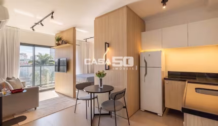 Apartamento com 1 quarto para alugar na Rua Maria Monteiro, 536, Cambuí, Campinas, 39 m2 por R$ 4.500