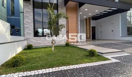 Casa em condomínio fechado com 3 quartos à venda na Avenida Santana, 1990, Jardim Golden Park Residence, Hortolândia, 160 m2 por R$ 1.320.000