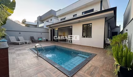 Casa em condomínio fechado com 5 quartos à venda na Avenida Dois, 1515, Jardim São Marcos, Valinhos, 286 m2 por R$ 1.890.000