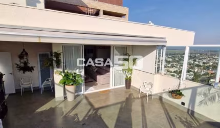 Cobertura com 4 quartos à venda na Avenida Alaôr Faria de Barros, 1050, Loteamento Alphaville Campinas, Campinas, 215 m2 por R$ 3.500.000