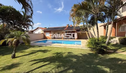 Casa em condomínio fechado com 4 quartos para alugar na Rua Casa Branca, 70, Marambaia, Vinhedo, 362 m2 por R$ 11.500
