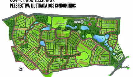 Terreno em condomínio fechado à venda na Avenida Dermival Bernardes Siqueira, 3726, Swiss Park, Campinas por R$ 550.000