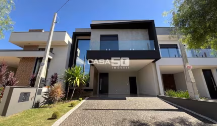 Casa em condomínio fechado com 4 quartos à venda na Avenida Luiz Greco, 600, São Bento, Paulínia, 216 m2 por R$ 1.590.000