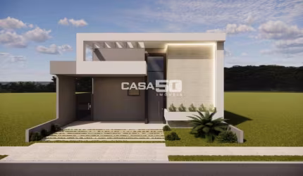 Casa em condomínio fechado com 3 quartos à venda na Rua Sebastião Cardoso, 168, Parque Brasil 500, Paulínia, 201 m2 por R$ 1.990.000