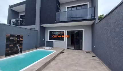 Sobrado Com Piscina e Suíte Faixa Mar Pontal do Paraná