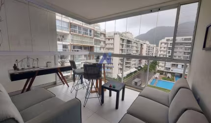 Frames 3 Quartos - Venda apartamento com suítes andar alto, 90 m² - Recreio dos Bandeirantes - Rio