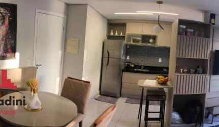 Apartamento com 2 dormitórios para alugar, 46 m² por R$ 2.085,00/mês - Residencial Jardim dos Ipês - Nova Odessa/SP