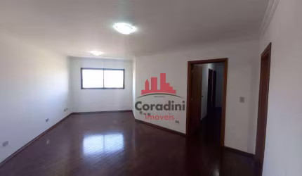 Apartamento com 3 dormitórios para alugar, 91 m² por R$ 2.457,00/mês - Cidade Jardim II - Americana/SP