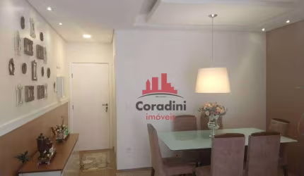 Apartamento com 2 dormitórios à venda, 58 m² por R$ 285.000,00 - Jardim Marajoara - Nova Odessa/SP