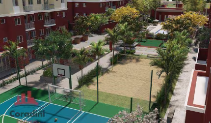 Apartamento com 2 dormitórios à venda, 46 m² por R$ 245.000,00 - Residencial Jardim dos Ipês - Nova Odessa/SP