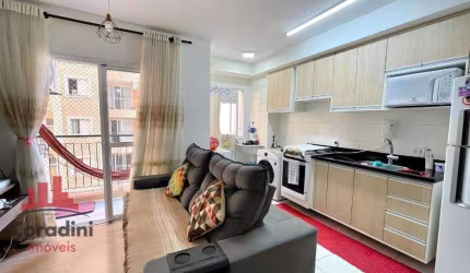 Apartamento com 2 dormitórios à venda, 60 m² por R$ 275.000 - Jardim Firenze - Santa Bárbara D'Oeste/SP