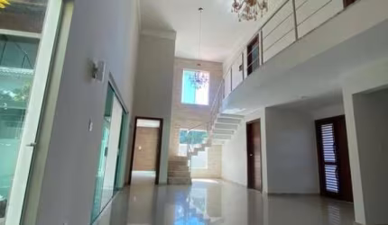 Casa em Condomínio para Venda em Camaçari, Busca Vida, 4 dormitórios, 3 suítes, 5 banheiros, 4 vagas