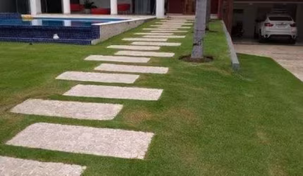 Casa em Condomínio para Locação em Camaçari, Busca Vida, 4 dormitórios, 4 suítes, 6 banheiros, 8 vagas