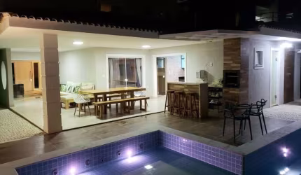 Casa em Condomínio para Locação em Camaçari, Alphaville Litoral Norte 1, 4 dormitórios, 4 suítes, 7 banheiros, 2 vagas