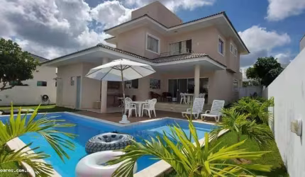 Casa em Condomínio para Locação em Camaçari, Alphaville Litoral Norte 1, 4 dormitórios, 4 suítes, 6 banheiros, 4 vagas