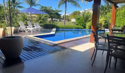 Casa em Condomínio para Venda em Camaçari, Busca Vida (Abrantes), 5 dormitórios, 4 suítes, 6 banheiros, 3 vagas