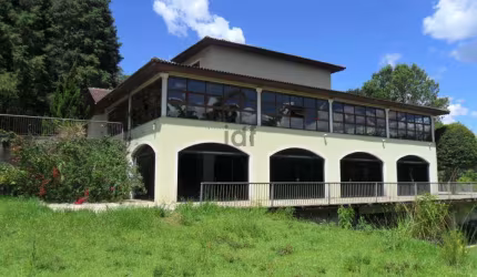 Chácara no Residencial Porta do Sol com 13 mil m², vista para reserva, salão de festas, quadra, 5 dorm, sendo 4 suítes,