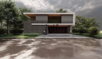 Obra inacabada de casa Alto Padrão em Condomínio Fazenda Alvorada, Porto Feliz/SP